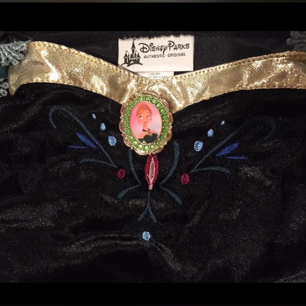 Authentic Disney Parks Frozen Princess Anna Coronation Day Gown Costume - Picture 3 of 11
